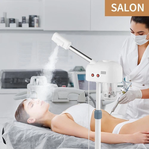 2in1Facial Steamer and 3 X Magnifying Lamp Beauty Spa Skin Care White - Picture 8 of 12
