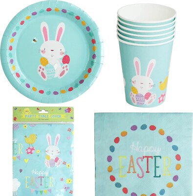 Ostern Partygeschirr Set Papier Partygeschirr perfekt für die Osterfeiern
