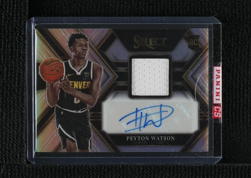 2022-23 Panini Select - Peyton Watson #RJA-PYW