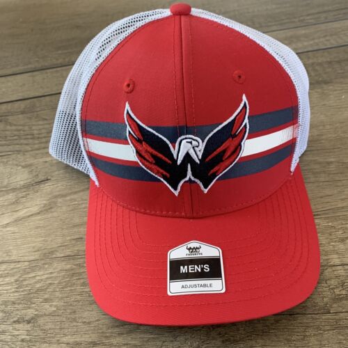 NHL Fan Favorite Washington Capitals Meshed Truckers Hat