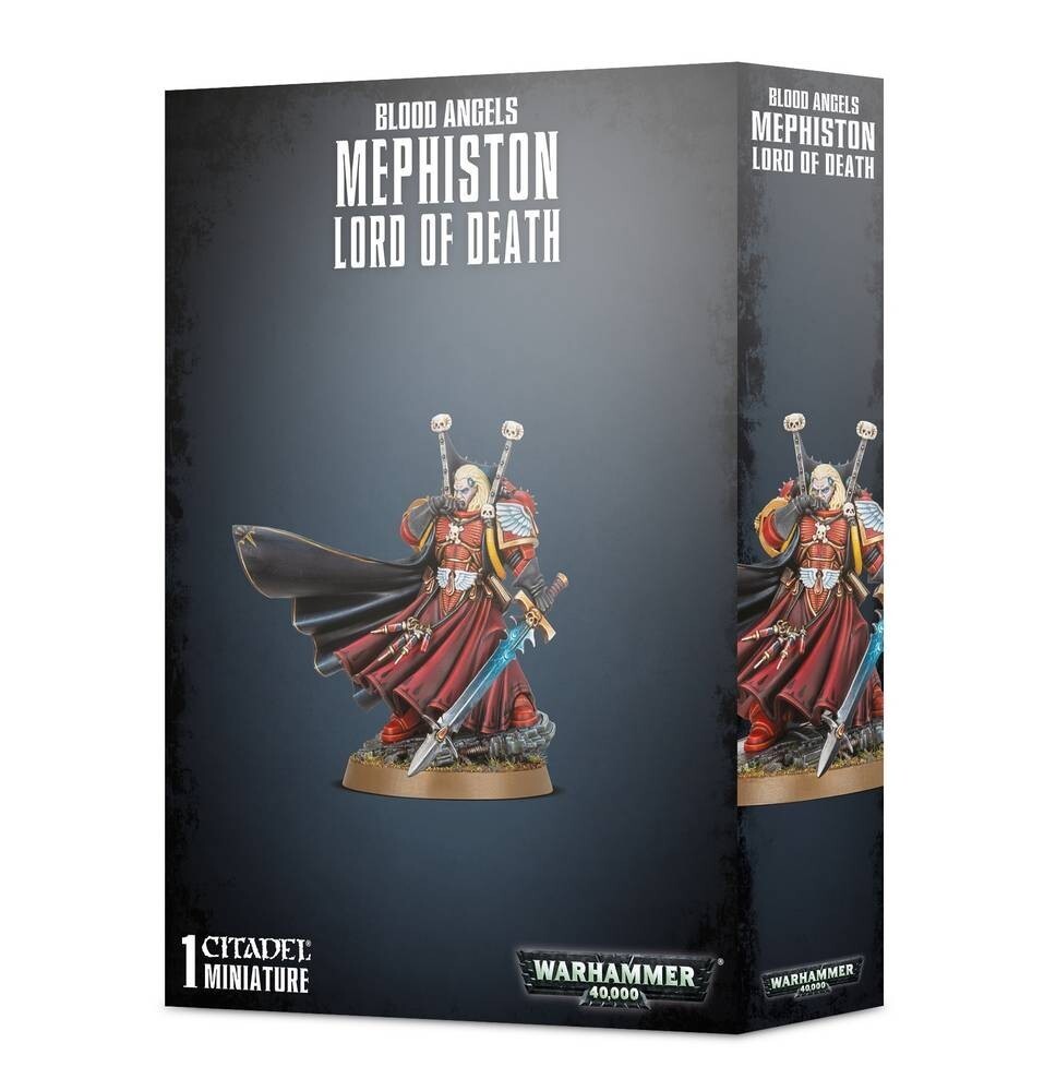 Blood Angels Mephiston, Lord of Death Games Workshop Brand New 99120101266