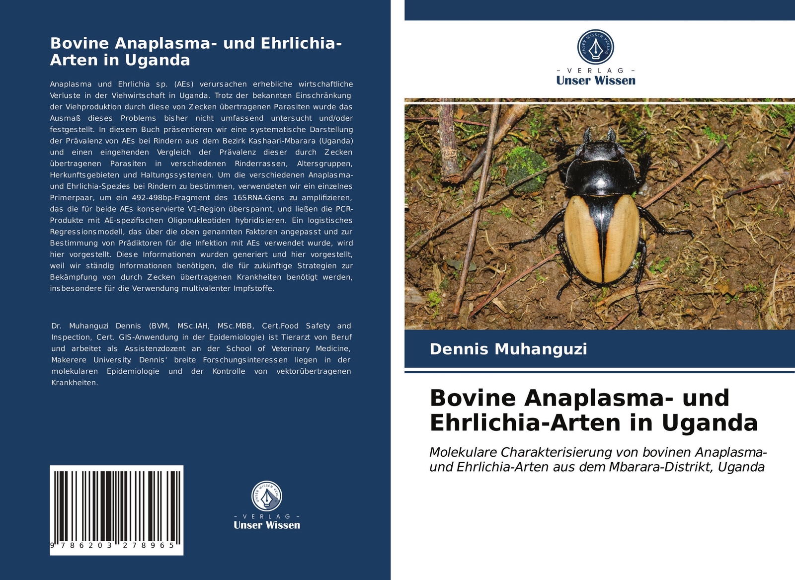 Thumbnail - Dennis Muhanguzi | Bovine Anaplasma- Und Ehrlichia-arten In Uganda |
