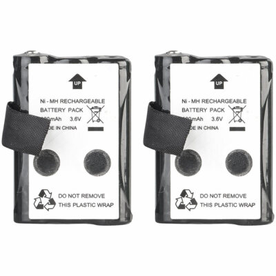 simvalley 2er-Set Ersatz-Akkus für PMR-Funkgeräte WT-330, je 800 mAh