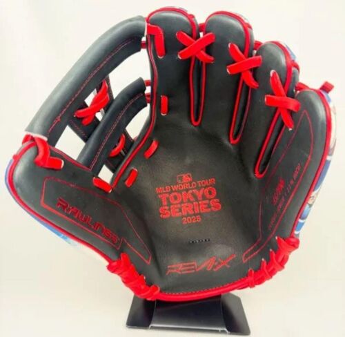 MLB Tokyo Series Opening Round 100 Limited Edition Glove with Serial Number - Picture 5 of 6