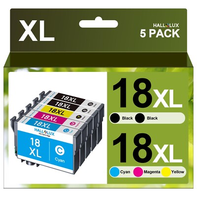 18XL Multipack Druckerpatronen kompatibel mit Epson 18XL 18 für Epson XP 322