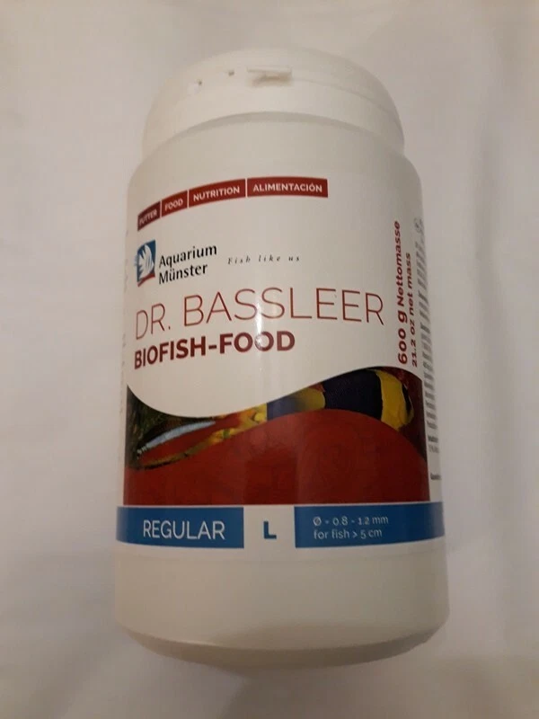 Dr.Bassleer Biofish Food Regular L 600g aquarium munster