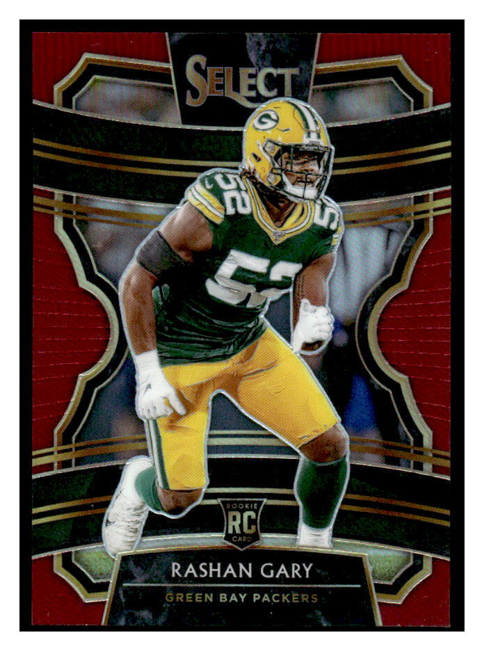 2019 Panini Select #54 Rashan Gary Maroon Prizm #/149
