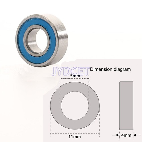 39pcs Ball Bearing Metric Blue Rubber Sealed Set KIT for RC Car Traxxas REVO 3.3 - Picture 4 of 8