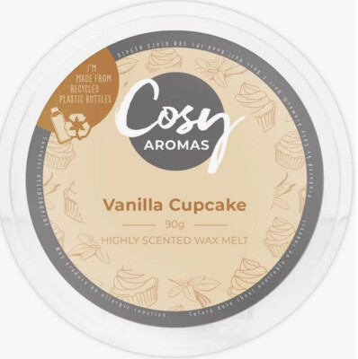 Cosy Aromas - Wax Melt - 90g - Duftwachs - Vanilla Cupcake