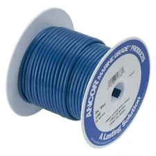 Ancor 180103 Tinned Copper Wire, 18 AWG (0.8mm sq), Dark Blue - 35ft