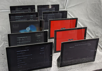 A LOT OF 10x Microsoft Surface Pro 3 12in - Silver 256GB 8GB i5-4300 *READ*