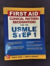 First Aid Clinical Pattern Recognition for the USMLE Step 1 by