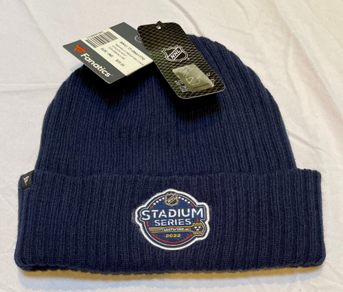 Nashville Predator PREDS NHL Stadium Series 2022 Winter Ribbed Knit Navy Hat NWT - Picture 2 of 2