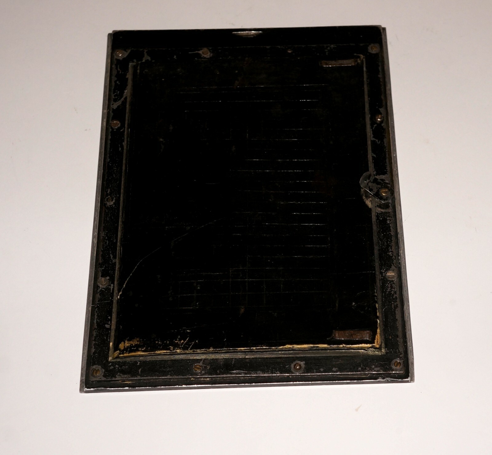 VERY RARE GROUND GLASS PLATE FOR GOERZ TENAX 5x7" (13x18 cm) LARGE