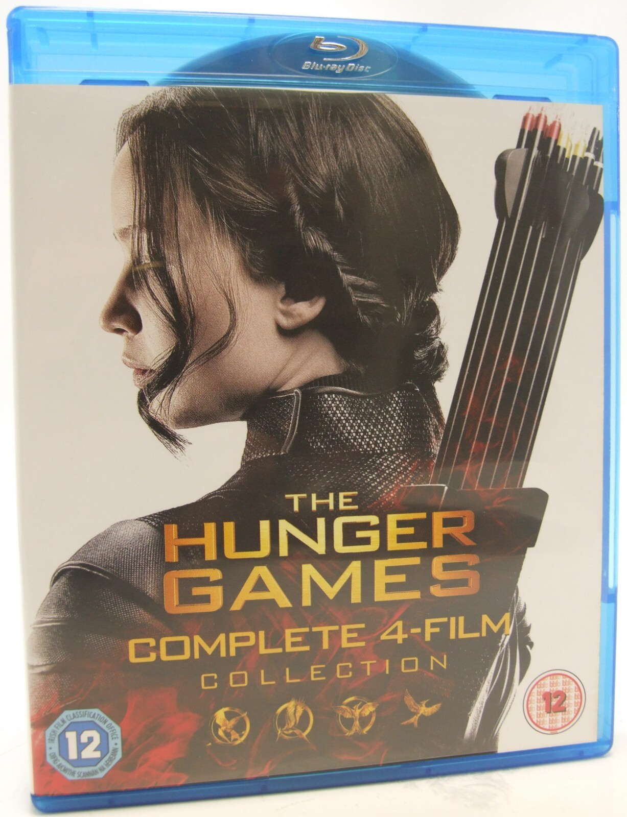 The Hunger Games - Complete 4 Film Collection 4 Disc Blu Ray Set