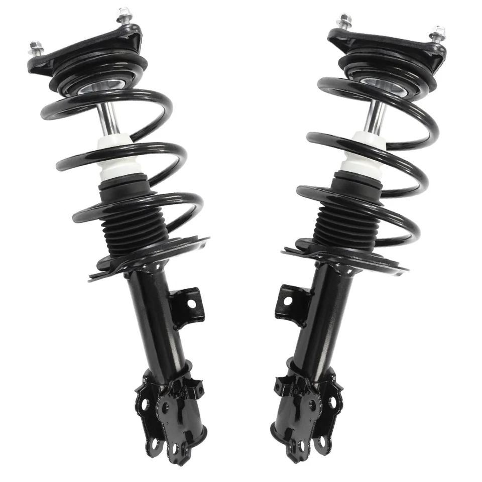 Front Struts w/ Coil Spring Assembly Rear Shocks Kit for Kia Forte5 Forte Koup - Image 3 of 4