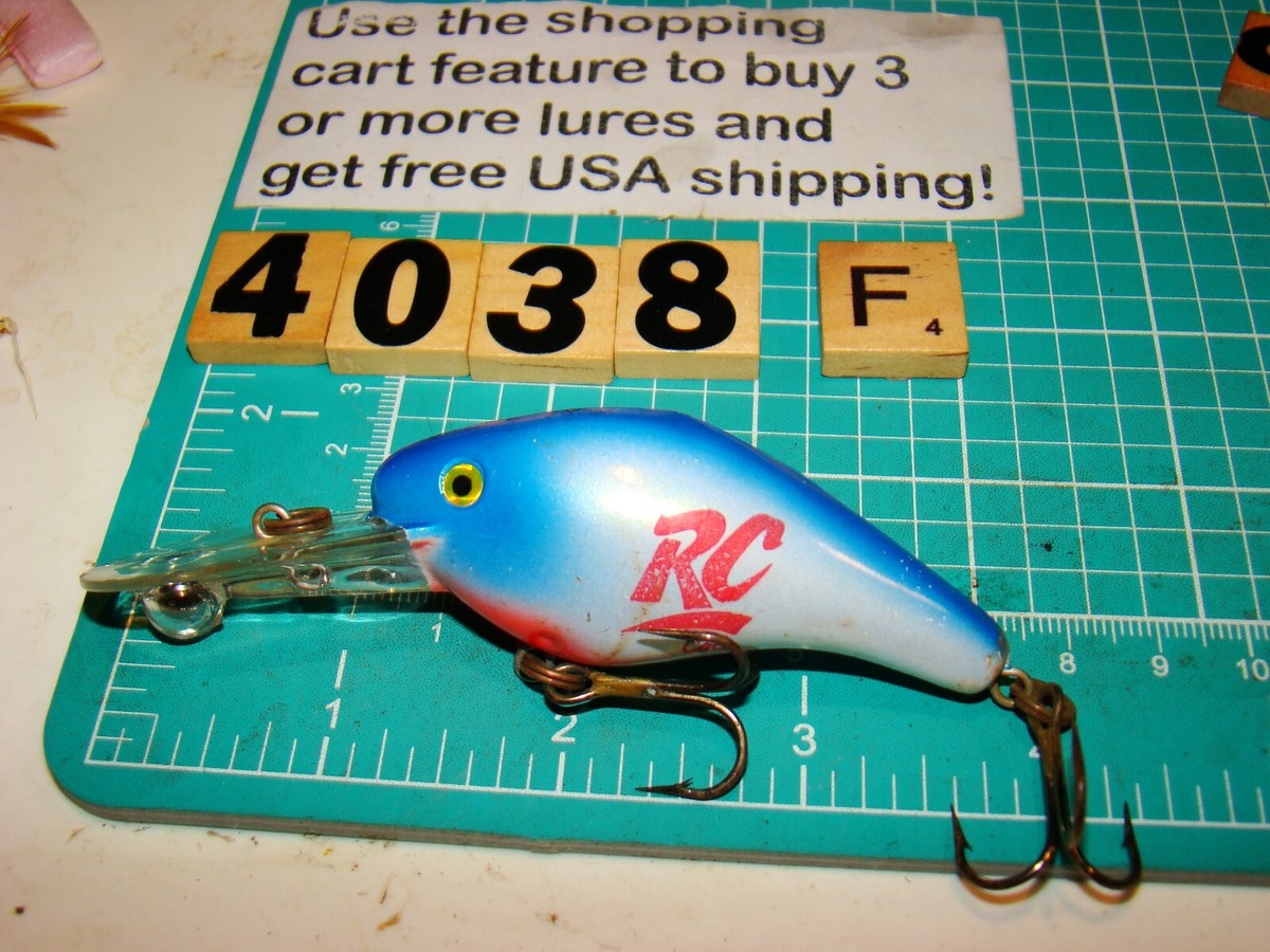 V4038 F TOM MANN'S RARE ADVERTISING RC COLA FISHING LURE | eBay