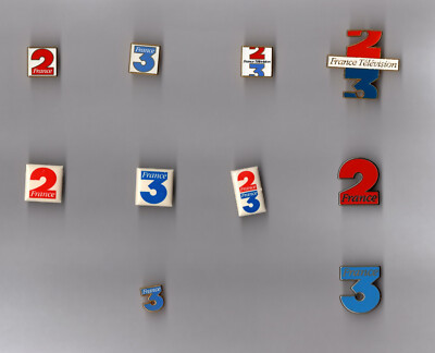 Pin's, Antenne 2, Air France, Disney - Collection