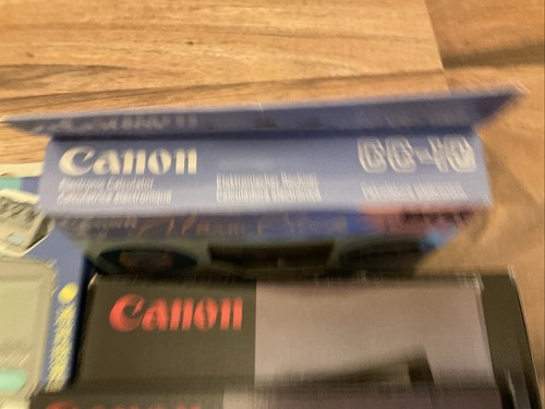 Vintage Canon Calculator Collection - All Brand New Boxed - NoS - BNIB - Picture 11 of 12