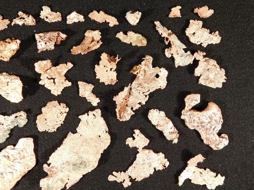 HUGE Lot of COPPER Nuggets or Native Copper Float 100% Natural 114gr - Picture 5 of 15