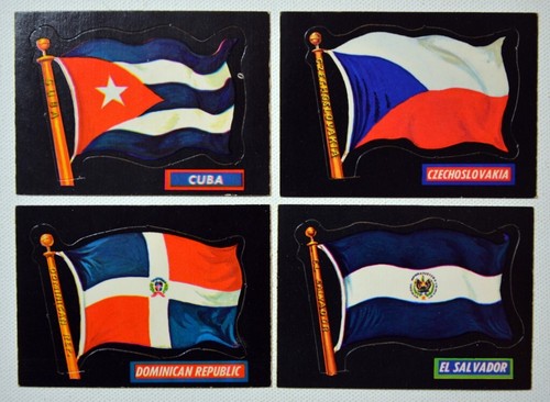 Flags Of The World Stickers/Cards, 1970 O-Pee-Chee (U-Pick - Complete Your Set) - Picture 17 of 60