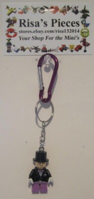 LEGO Mini-Figure Carabiner Keychain - Penguin (1 Keychain)