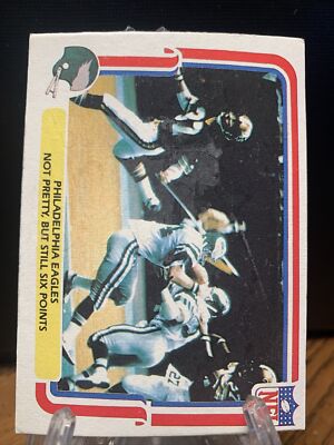 1980 Fleer Team Action Philadelphia Eagles ''Not Pretty, But Still 6'' Card #41 
