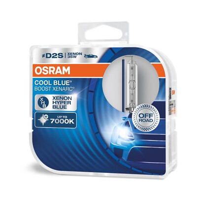 D2S XENARC Osram Xenon Cool Blue Boost Hyperblau 7000K 66240CBB-HCB (Twin)