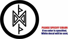 Hobbit Symbol Lord of the Rings Graphic Die Cut decal sticker Car Truck Boat 6"