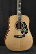 Martin Custom Shop D-45 Harvey Leach Lotus Flower
