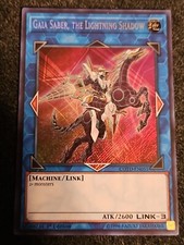 YUGIOH GAIA SABER THE LIGHTNING SHADOW COTD-EN051 SECRET 1st Ed VLP