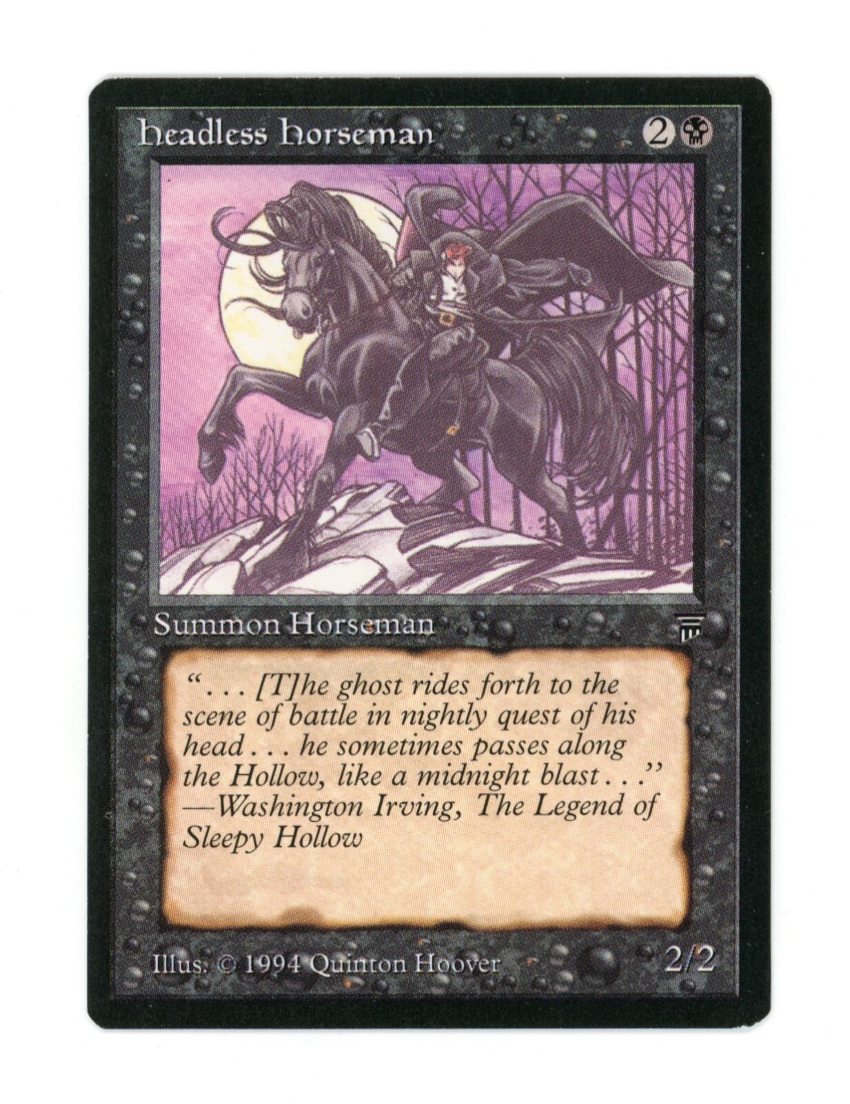 Headless Horseman - Magic the Gathering MTG -  Legends