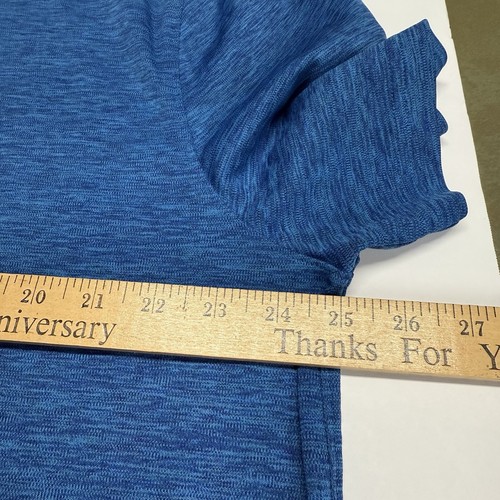 UNDER ARMOUR Shirt Herren XXL Blau Tee Workout HeatGear Feuchtigkeitsableitend Gym UA - Bild 6 von 7