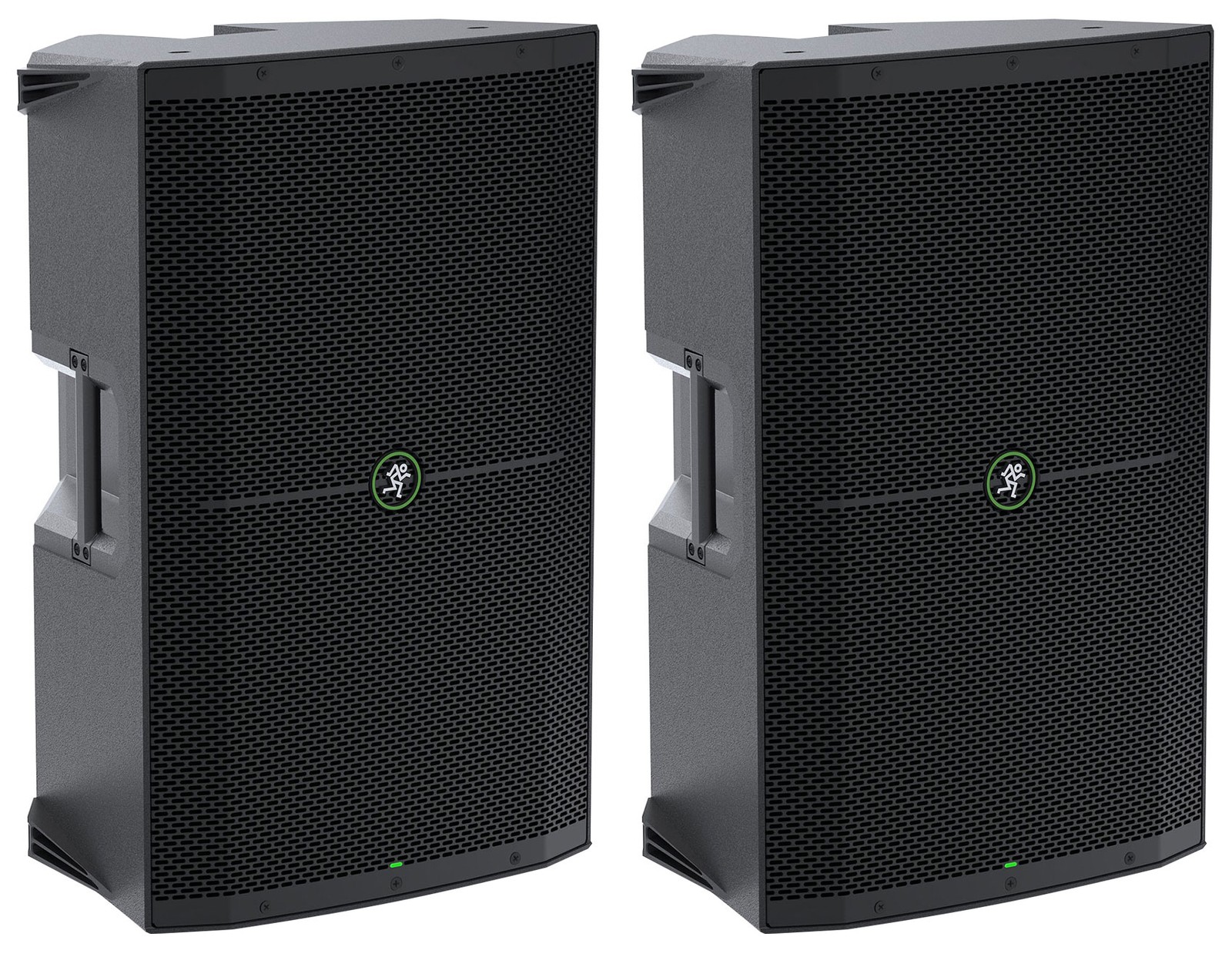 (2) Mackie Thump215 15" 1400 Watt Powered Active DJ PA Speak