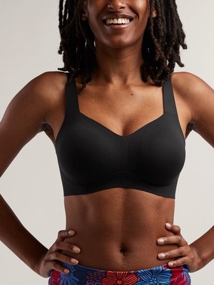 Evelyn Bobbie The Beyond Bra Black Size Large