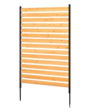 VEVOR Wood Privacy Fence 1 Panel Slatted Air ...