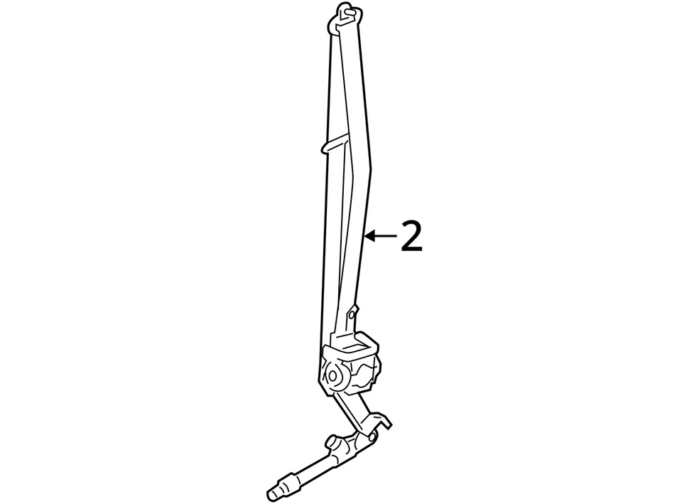 Seat Belt Front Bucket Seat Driver Retractor Fits 13-18 MAZDA CX-5 2050717 Foto 4 de 4
