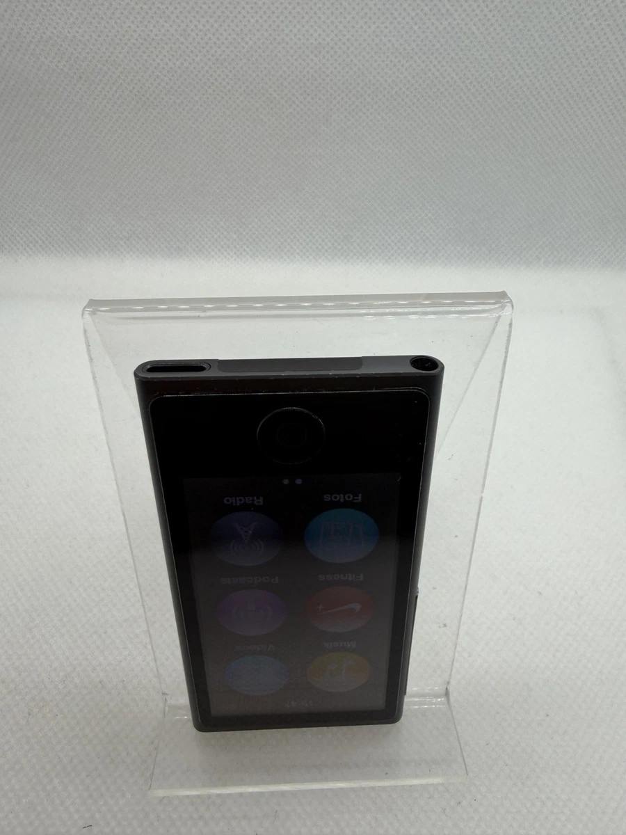 Apple iPod Nano 7. Generation 7G (16GB) Space Grau Grey Gray gebraucht #677