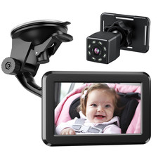 Baby Car Mirror, Back Seat Baby Car Camera with HD Night Vision Function Display