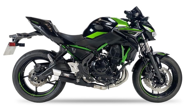 Ixil Hyperlow Black XL Auspuff Passend FüR Kawasaki Z 650 2023-2026-image