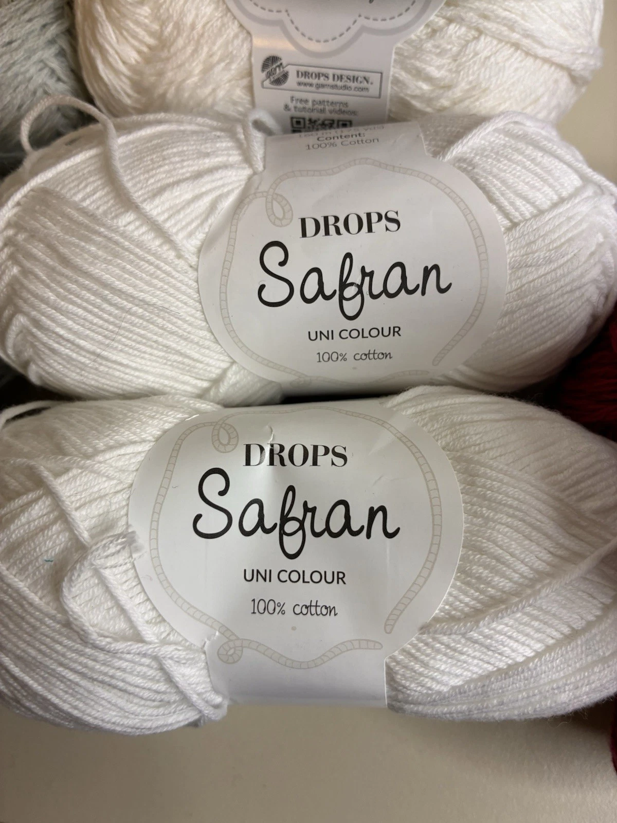 LOT OF 44 Drops Yarn Assorted Cotton Saffron image 12