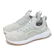 Puma Softride Enzo 5 Lyfe Gray White Men Road Running Jogging Shoes 311472-02