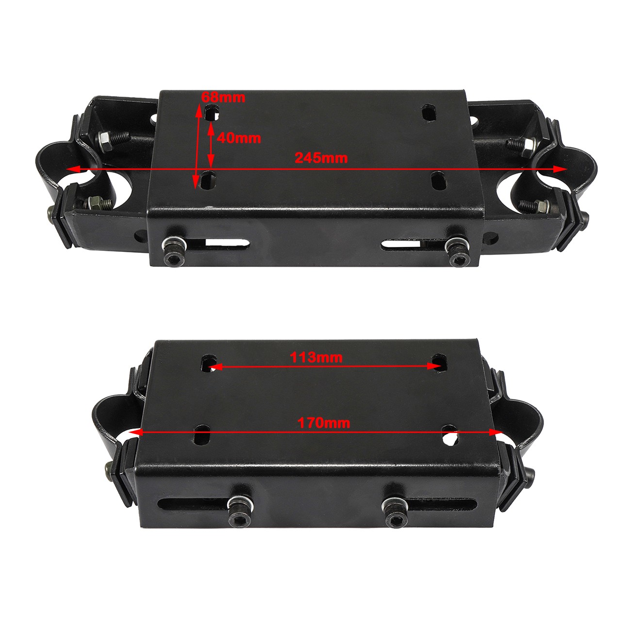 Heavy Duty Adjustable 4-Stroke Engine Mount Plate For 49cc Motorized Bicycle