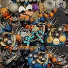(Lot#33) 2 LBS + Wearable Costume Jewelry Vintage To Modern Some Signed!!