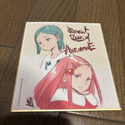 Eureka Seven Anemone Mini Shikishi Board Theater Bonus Art Card Good Condition