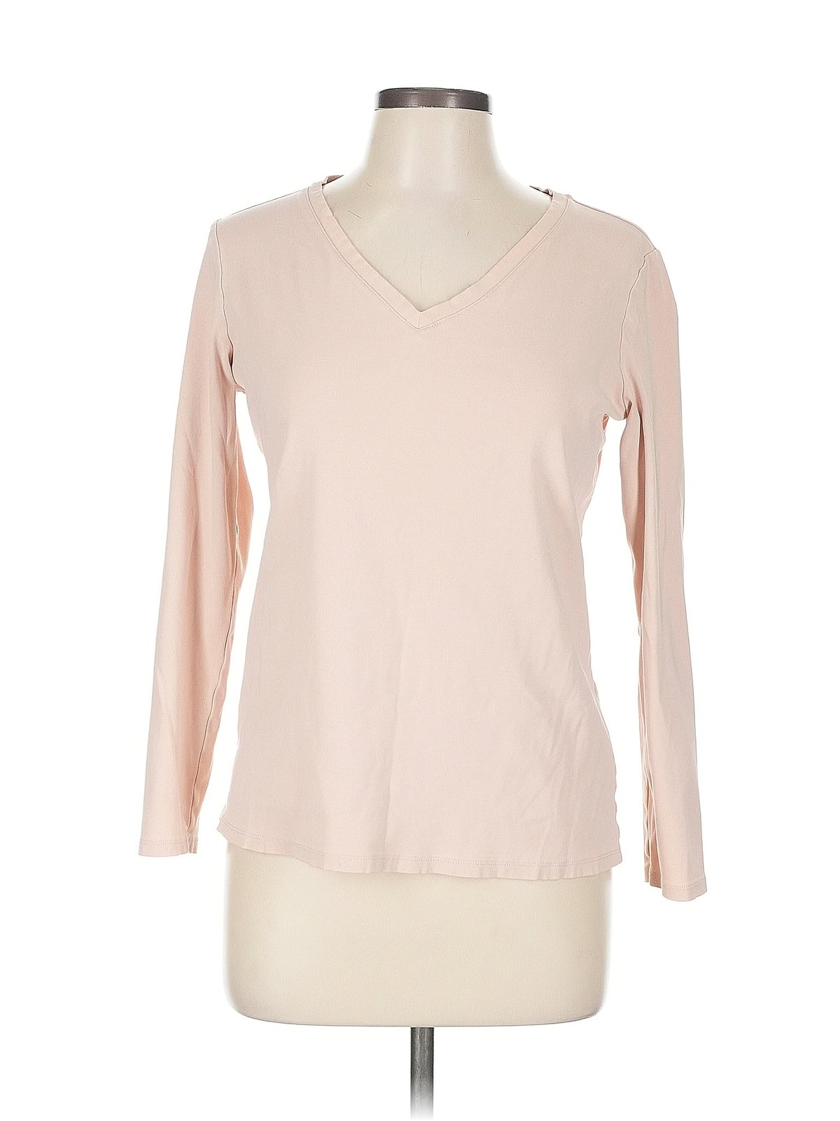 Uniqlo Women Brown Long Sleeve T-Shirt L