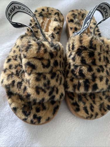 KOOLABURRA BY UGG WOMEN'S SLIPERS WITH STRAPS LEOPARD PRINT SIZE 7 - Picture 9 of 9