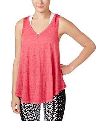 Calvin Klein Womens Performance Relaxed Icy Wash Tank Top Size S