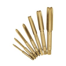 7x Metric Thread Machine Tap Set Tap Bits Tool Metric Thread Tap Set