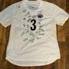 Penn State Jersey Women NCAA Autographed Soccer Nike White *Team Signed 2008* M